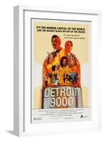 Detroit 9000 Art, Hari Rhodes, Alex Rocco, Vonetta Mcgee, 1973-null-Framed Art Print