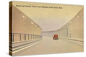 Detroit and Canada Tunnel, Detroit, Michigan-null-Stretched Canvas