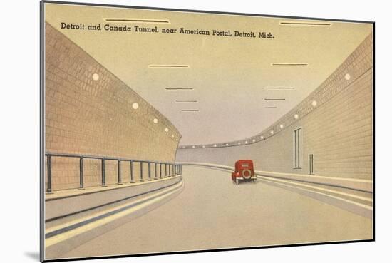 Detroit and Canada Tunnel, Detroit, Michigan-null-Mounted Art Print