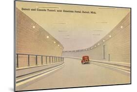 Detroit and Canada Tunnel, Detroit, Michigan-null-Mounted Art Print