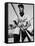 Detroit Baseball Player Hank Greenberg Seated, Holding Bats-Arthur Griffin-Framed Stretched Canvas