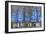 Detroit City Skyline License Plate Art-Design Turnpike-Framed Giclee Print