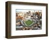 Detroit - First Night Game at Comerica Park-Mike Smith-Framed Art Print