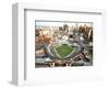 Detroit - First Night Game at Comerica Park-Mike Smith-Framed Art Print