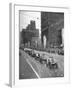Detroit Golden Jubilee Features Parade with Early Type Cars-null-Framed Photographic Print