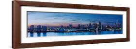 Detroit, MI #5 (Night)-James Blakeway-Framed Art Print