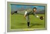 Detroit, MI, Detroit Tigers, Boss Schmidt, Baseball Card-Lantern Press-Framed Art Print