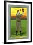 Detroit, MI, Detroit Tigers, D. Jones, Baseball Card-Lantern Press-Framed Art Print