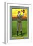 Detroit, MI, Detroit Tigers, D. Jones, Baseball Card-Lantern Press-Framed Art Print