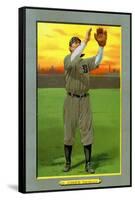Detroit, MI, Detroit Tigers, D. Jones, Baseball Card-Lantern Press-Framed Stretched Canvas