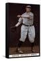 Detroit, MI, Detroit Tigers, Del Drake, Baseball Card-Lantern Press-Framed Stretched Canvas