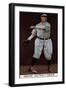 Detroit, MI, Detroit Tigers, Del Drake, Baseball Card-Lantern Press-Framed Art Print