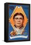 Detroit, MI, Detroit Tigers, Edgar Summers, Baseball Card-Lantern Press-Framed Stretched Canvas