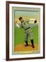 Detroit, MI, Detroit Tigers, George Mullin, Baseball Card-Lantern Press-Framed Art Print