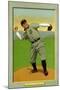 Detroit, MI, Detroit Tigers, George Mullin, Baseball Card-Lantern Press-Mounted Art Print