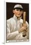 Detroit, MI, Detroit Tigers, Ralph Works, Baseball Card-Lantern Press-Framed Art Print