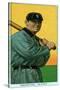 Detroit, MI, Detroit Tigers, Sam Crawford, Baseball Card-Lantern Press-Stretched Canvas