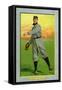 Detroit, MI, Detroit Tigers, Sam Crawford, Baseball Card-Lantern Press-Framed Stretched Canvas