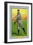 Detroit, MI, Detroit Tigers, Sam Crawford, Baseball Card-Lantern Press-Framed Art Print