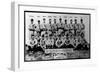 Detroit, MI, Detroit Tigers, Team Photograph, Baseball Card-Lantern Press-Framed Art Print
