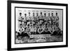 Detroit, MI, Detroit Tigers, Team Photograph, Baseball Card-Lantern Press-Framed Art Print