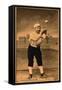 Detroit, MI, Detroit Wolverines, Hardy Richardson, Baseball Card-Lantern Press-Framed Stretched Canvas