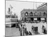 Detroit, Mich., Belle Isle Ferry Dock-null-Mounted Photo