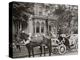 Detroit, Mich., Bi-Centenary Celebration, Floral Parade, Carriage of E. Bonner-null-Stretched Canvas