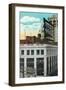 Detroit, Michigan - Madison Theatre Exterior-Lantern Press-Framed Art Print