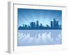 Detroit, Michigan Skyline-Yurkaimmortal-Framed Art Print