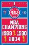 Detroit Pistons - Champions-null-Lamina Framed Poster