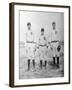 Detroit Tigers Players, Baseball Photo No.2 - Detroit, MI-Lantern Press-Framed Art Print