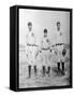 Detroit Tigers Players, Baseball Photo No.2 - Detroit, MI-Lantern Press-Framed Stretched Canvas