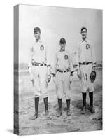 Detroit Tigers Players, Baseball Photo No.2 - Detroit, MI-Lantern Press-Stretched Canvas