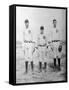Detroit Tigers Players, Baseball Photo No.2 - Detroit, MI-Lantern Press-Framed Stretched Canvas