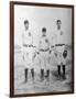 Detroit Tigers Players, Baseball Photo No.2 - Detroit, MI-Lantern Press-Framed Art Print