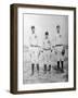 Detroit Tigers Players, Baseball Photo No.2 - Detroit, MI-Lantern Press-Framed Art Print