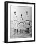 Detroit Tigers Players, Baseball Photo No.2 - Detroit, MI-Lantern Press-Framed Art Print