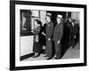 Detroit Workers Line Up at the New Chrysler Emergency Bank at Tellers Window-null-Framed Photo