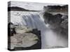 Dettifoss, Iceland, Polar Regions-Pitamitz Sergio-Stretched Canvas