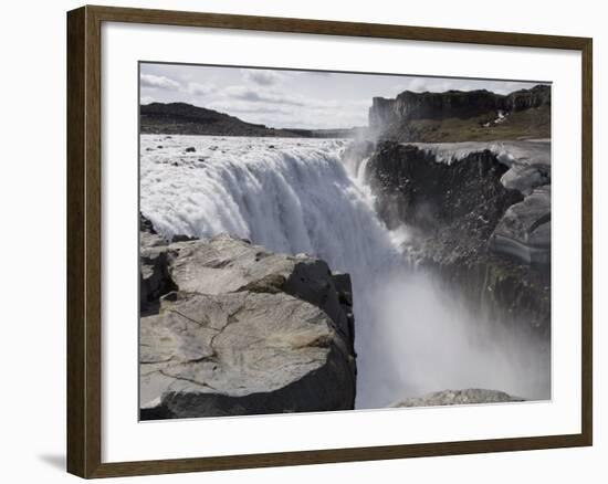 Dettifoss, Iceland, Polar Regions-Pitamitz Sergio-Framed Photographic Print