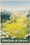 Springtime in Germany Poster-Dettmar Nettelhorst-Stretched Canvas