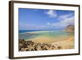 Detwah Lagoon Near Qalansia at the West Coast of the Island of Socotra, Yemen, Middle East-Michael Runkel-Framed Photographic Print