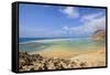 Detwah Lagoon Near Qalansia at the West Coast of the Island of Socotra, Yemen, Middle East-Michael Runkel-Framed Stretched Canvas