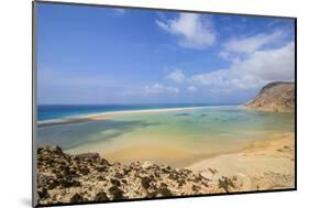 Detwah Lagoon Near Qalansia at the West Coast of the Island of Socotra, Yemen, Middle East-Michael Runkel-Mounted Photographic Print