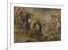Deucalion and Pyrrha, Ca 1636-Peter Paul Rubens-Framed Giclee Print