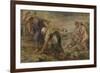 Deucalion and Pyrrha, Ca 1636-Peter Paul Rubens-Framed Giclee Print