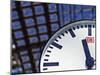 Deutsche Bahn Railway Station Clock in the Berlin Main Railway Station, Hauptbahnhoftiergarten, Ber-Cahir Davitt-Mounted Premium Photographic Print