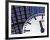 Deutsche Bahn Railway Station Clock in the Berlin Main Railway Station, Hauptbahnhoftiergarten, Ber-Cahir Davitt-Framed Photographic Print