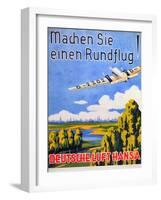 Deutsche Luft Hansa, 1930S-null-Framed Giclee Print